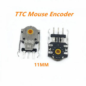 2Pcs Original TTC Mouse Encoder Highly Accurate 7mm-14mm yellow Core Solve sensei TEN RIVAL 300 310 g102 304 G703 wheel problem