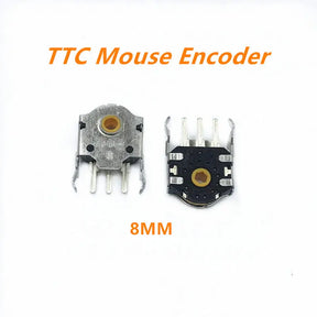 2Pcs Original TTC Mouse Encoder Highly Accurate 7mm-14mm yellow Core Solve sensei TEN RIVAL 300 310 g102 304 G703 wheel problem