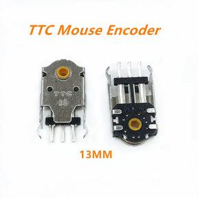 2Pcs Original TTC Mouse Encoder Highly Accurate 7mm-14mm yellow Core Solve sensei TEN RIVAL 300 310 g102 304 G703 wheel problem