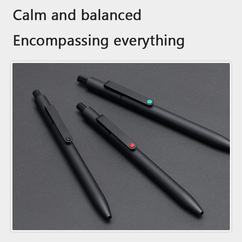 Kawaii Kaco Press Gel Pen School Stationery 0.5mm Quick Dry Black ink Signature Pens 800 Meter Fluent Writing for Office